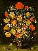 Ambrosius Bosschaert Still-Life of Flowers Sweden oil painting artist
